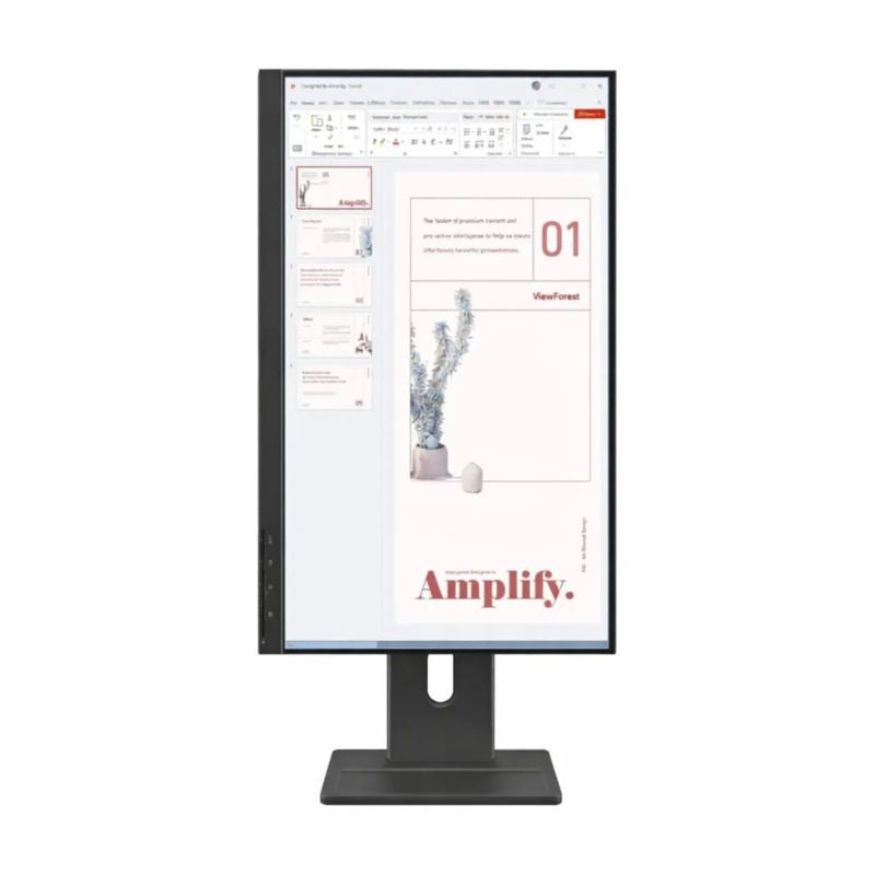 Monitor Lenovo Thinkvision E24-40 De 24 Pulgadas Fhd Negro