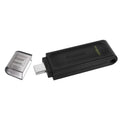 Pendrive Usb Tipo-c Kingston 128gb 3.2 Datatraveler 70