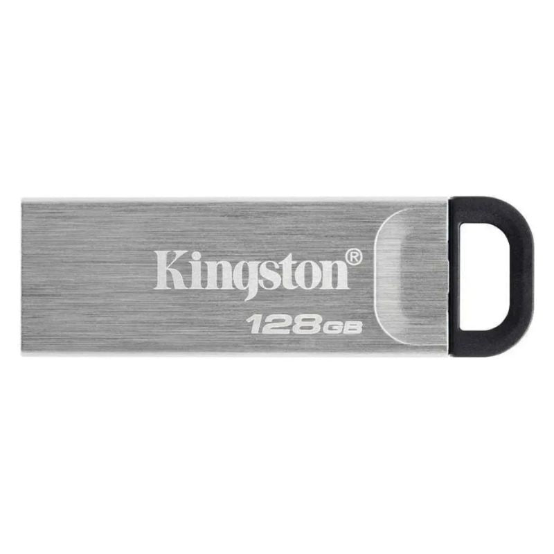 Pendrive Kingston Data Traveler Kyson 128gb Usb 3.2 Metálico Color Plateado