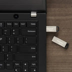 Pendrive Kingston Data Traveler Kyson 128gb Usb 3.2 Metálico Color Plateado