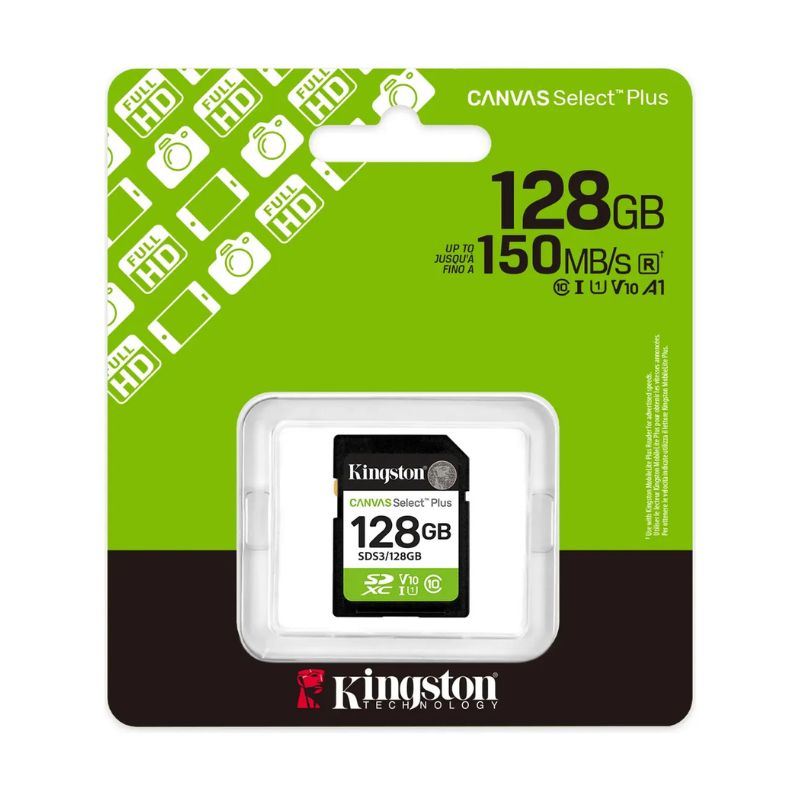 Tarjeta Memoria Micro Sd Kingston 128gb Canvas Select Plus