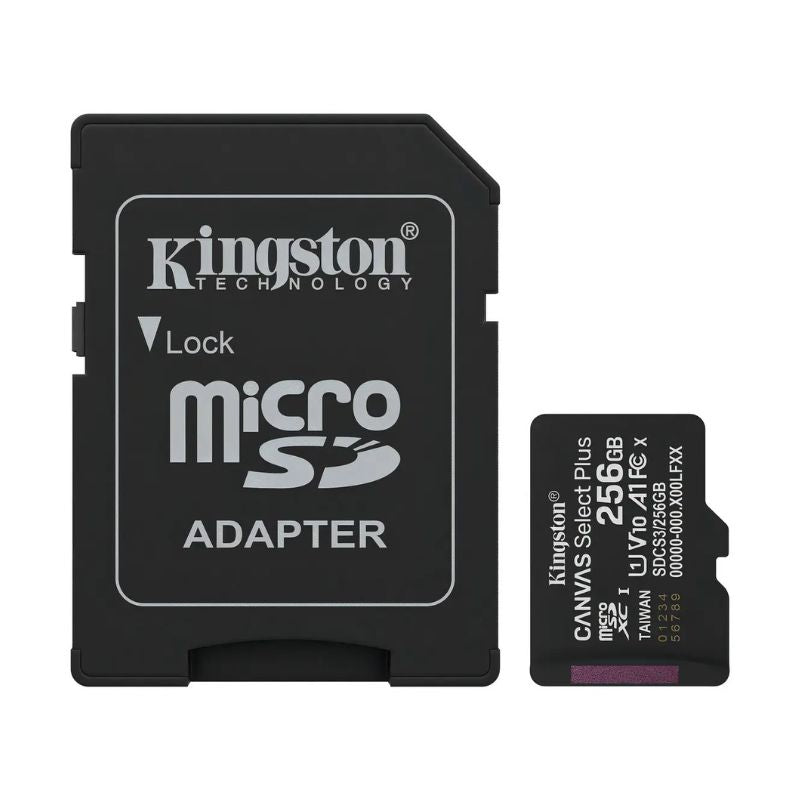 Tarjeta De Memoria Microsd Kingston 256gb Sdcs3/256gb