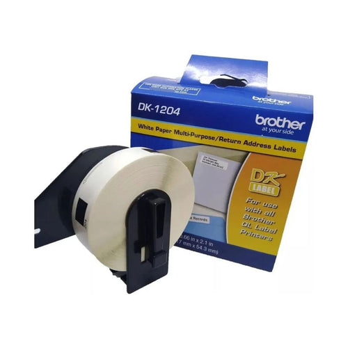 Cinta Brother Dk-1204, 17 Mm X 54 Mm, 400 Etiquetas