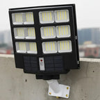 Luminaria Solar Foco Led Solar 300w Exterior Poste Muro Control Remoto Ip65 Luz Fria