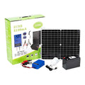 Kit Generador Solar Portátil 220W | Panel Solar 20W | Batería Recargable | Inversor 220V