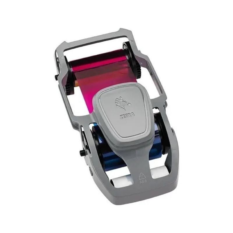 Cinta Ribbon Zebra YMCKO 800300-301LA Original Para ZC100/ZC300 200 Impresiones