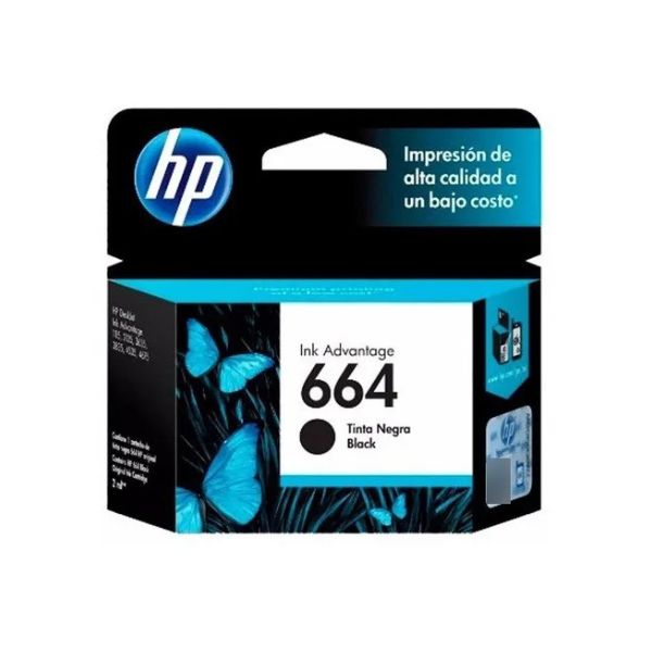Cartuchos Hp 664 Negro Original
