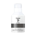 Botella de recarga de tinta Canon GI-16BK - Negro - Inyección de tinta 170 ML