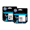 Pack Cartucho De Tinta Hp 122 Color Negro Y Color  2 Unidades