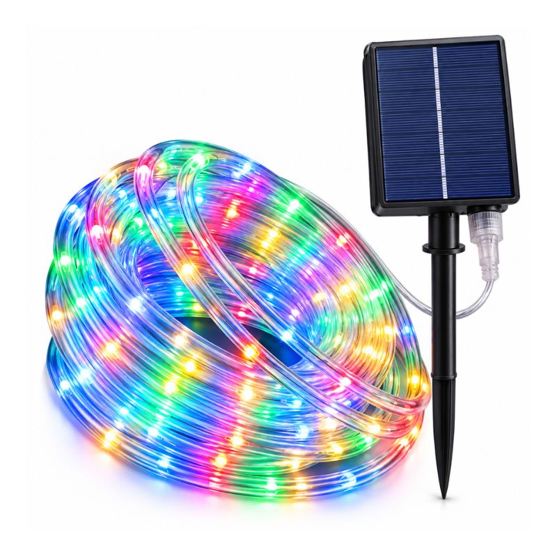 Manguera de Luces LED Solar Multicolor 10 Metros