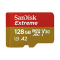 Tarjeta de memoria SanDisk Extreme 128GB SDSQXA1-128G-GN6AA con adaptador