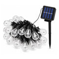 Guirnalda Solar 20 Metros 20 Ampolletas LED Luz Cálida