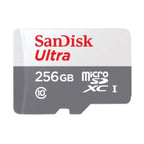 Tarjeta De Memoria Sandisk Ultra De 256 Gb Micro Sd clase 10