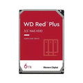 Disco duro interno Western Digital WD Red PLUS WD60EFPX SATA 6TB Rojo