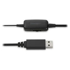 Audífonos Mono Con Micrófono Usb K80100ww Color Negro Kensington
