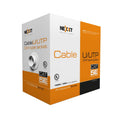 Cable de Red Nexxt Cat5e U/UTP 24AWG 305 Metros 1000ft Color Azul