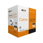 Cable de Red Nexxt Cat5e U/UTP 24AWG 305 Metros 1000ft Color Azul