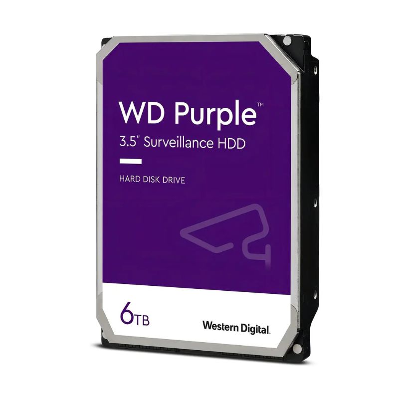 Disco Duro Interno 6 TB Western Digital WD Purple WD60PURZ púrpura