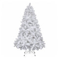 Árbol de Navidad Artificial Blanco 210 cm con Base