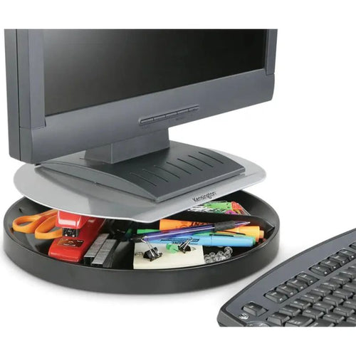 Base Para Monitor Spin2 Kensington Color Negro Gris