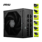 Fuente De Poder Msi Mag A1000gls Pcie5 1000w 80+ Gold Negro