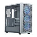 Gabinete Gamer Coolermaster Elite 502 Blanco 3 Fan Argb Frente Mesh Mid Tower Atx