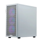 Gabinete Gamer Coolermaster Elite 502 Blanco 3 Fan Argb Frente Mesh Mid Tower Atx