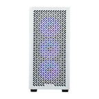 Gabinete Gamer Coolermaster Elite 502 Blanco 3 Fan Argb Frente Mesh Mid Tower Atx
