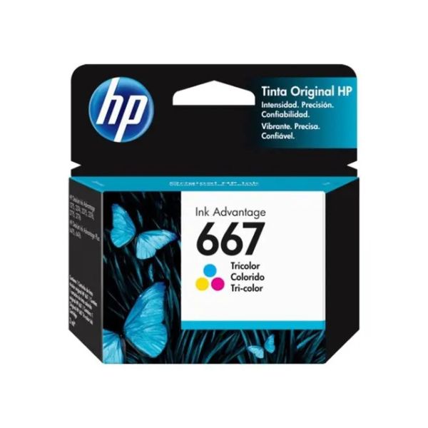 Cartucho Hp 667 Tricolor Original