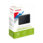 Disco Duro Externo Toshiba Canvio Basics 1TB Negro USB 3.2