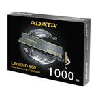 Disco Duro Ssd Adata Legend 860 1tb M.2 Pcie Gen4 X4