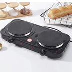 Anafe Eléctrico Doble 2000w Portátil Cocina Eléctrica