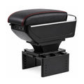 Apoyabrazos Central Universal para Auto con Compartimento y Base Ajustable