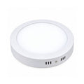Panel LED Sobrepuesto Redondo 12W Luz Blanca Fría 220V 16 cm