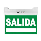 Señalética LED de Emergencia Salida 3W Certificada SEC Luz de Emergencia