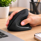 Mouse Vertical Inalámbrico Ergonómico para Computador y Notebook