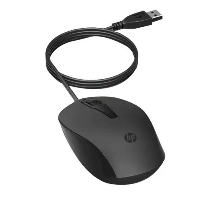 Mouse Hp 150 Alámbrico Negro