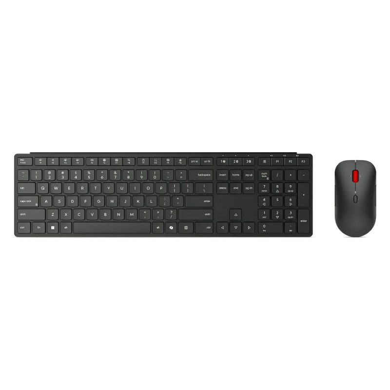 Kit de teclado y ratón Lenovo Multimode Pro 6000, 4x31s04815, color negro Eclipse