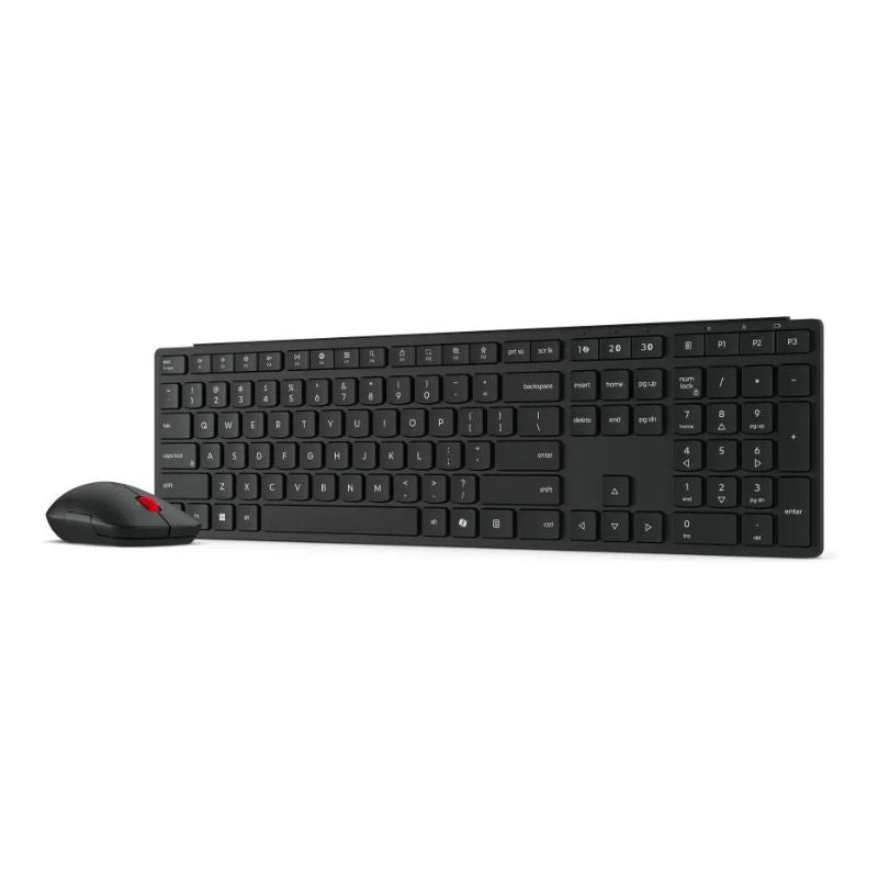 Kit de teclado y ratón Lenovo Multimode Pro 6000, 4x31s04815, color negro Eclipse