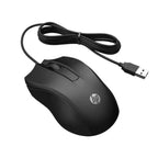 Mouse Alambrico Hp 1000 Negro