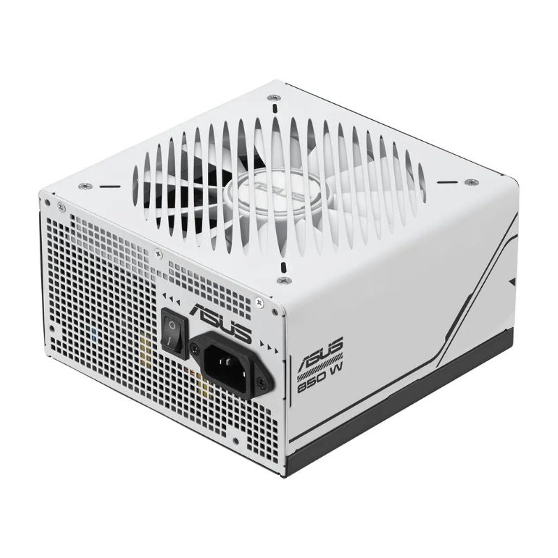 Fuente De Poder 850w Asus Prime Atx3.0 80 Plus Gold Color Blanco Y Negro
