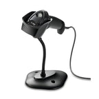 Lector De Codigos Qr Y De Barras Zebra Ds2208 Usb Cableado Con Stand
