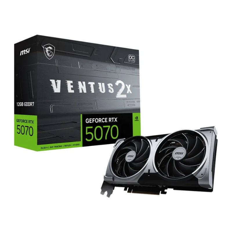 Tarjeta De Video - Msi Geforce Rtx 5070 12g Ventus 2x Oc