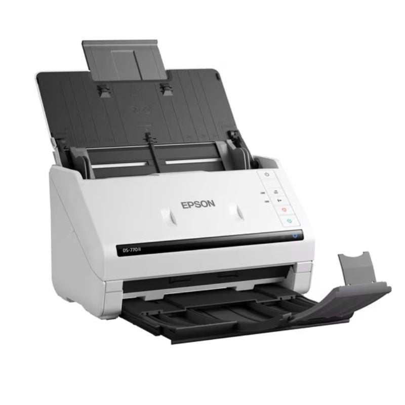 Escáner de superficie plana Epson DS-770 II - Gran formato - 600 ppp Óptico - 24-bit Color