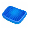Cojín de Gel Ergonómico Tipo Panal para Silla y Asiento con Funda