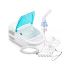 Nebulizador Portátil Compresor Profesional + Pro Color Blanco