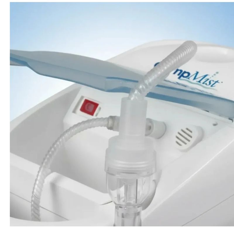 Nebulizador Portátil Compresor Profesional + Pro Color Blanco