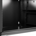 Gabinete Rack Mural Nexxt 6U 600x600mm Ensamblado Negro