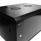 Gabinete Rack Mural Nexxt 6U 600x600mm Ensamblado Negro