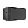 Gabinete Rack Mural Nexxt 6U 600x600mm Ensamblado Negro